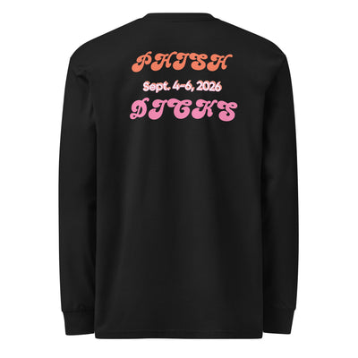 PHISH DICKS heavyweight long sleeve t-shirt