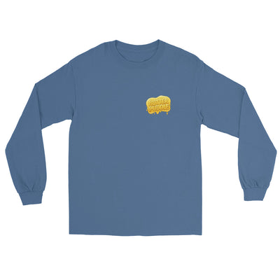 Butter Puddle Long Sleeve Shirt | Logo + Pancakes Back