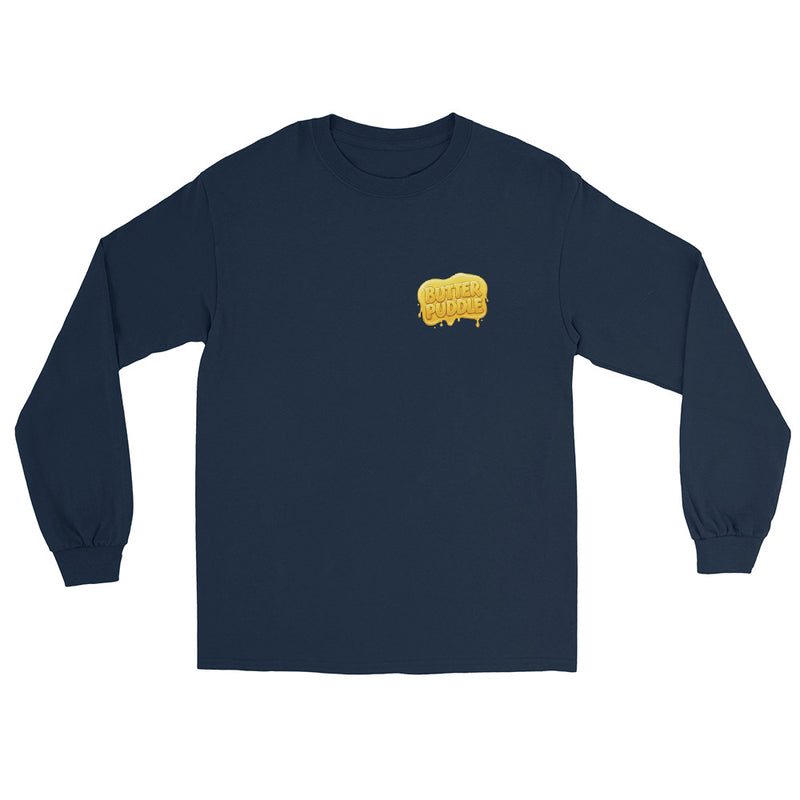 Butter Puddle Long Sleeve Shirt | Logo + Pancakes Back
