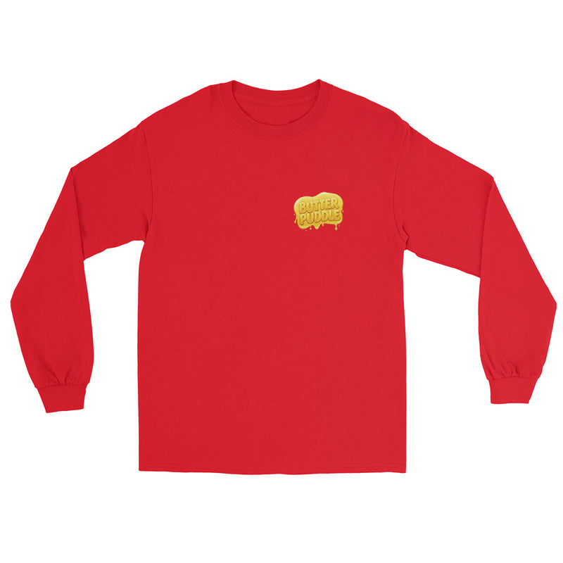 Butter Puddle Long Sleeve Shirt | Logo + Pancakes Back