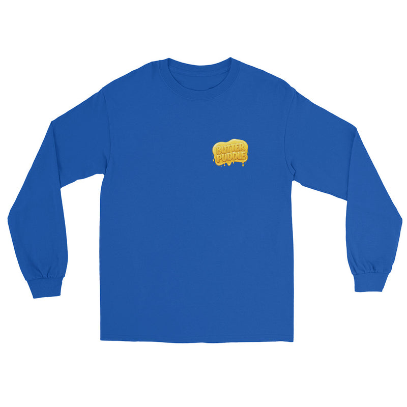Butter Puddle Long Sleeve Shirt | Logo + Pancakes Back