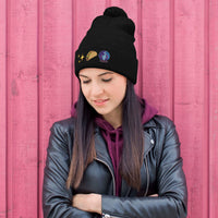The Taco Tarot Pom-Pom Beanie