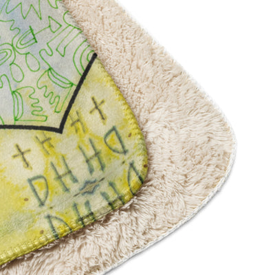 Tatyana’s Tulips Sherpa Blanket