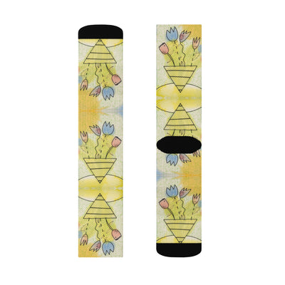 Tulip Crew Socks