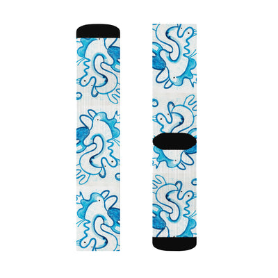 Bluebird Crew Socks