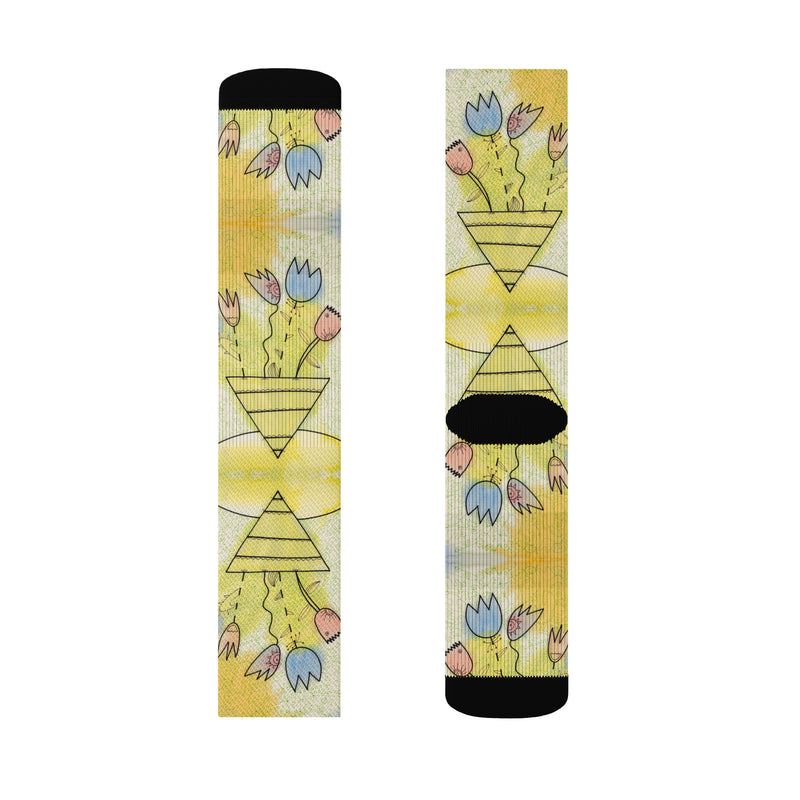 Tulip Crew Socks