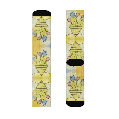 Tulip Crew Socks