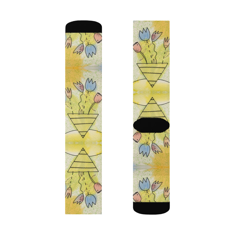 Tulip Crew Socks