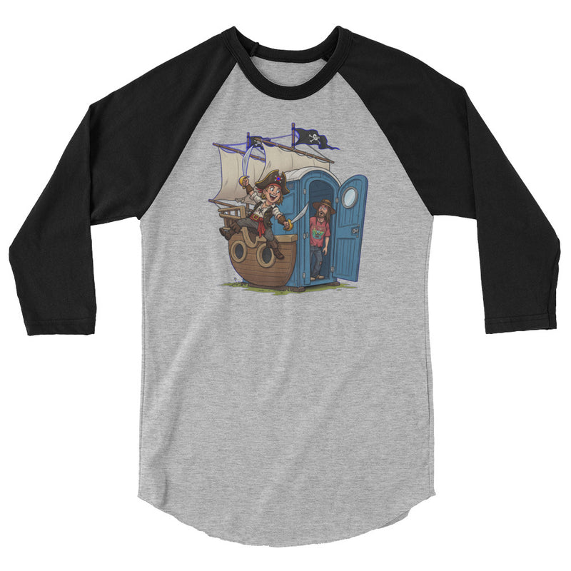 Folsom Porta-Pirate 3/4 sleeve raglan