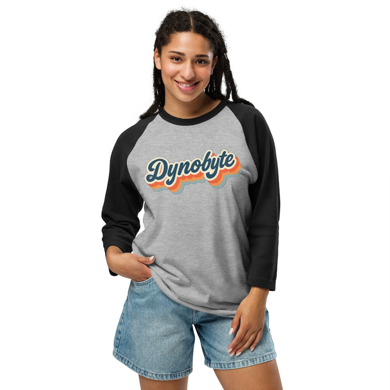 Dynobyte 3/4 sleeve raglan