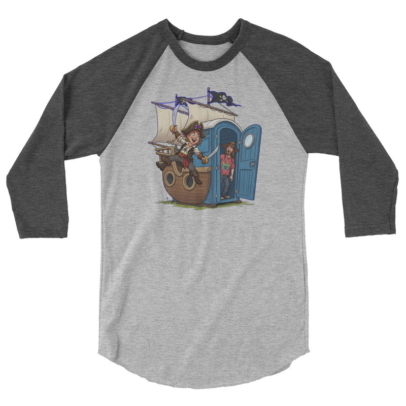 Folsom Porta-Pirate 3/4 sleeve raglan