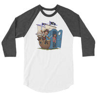 Folsom Porta-Pirate 3/4 sleeve raglan