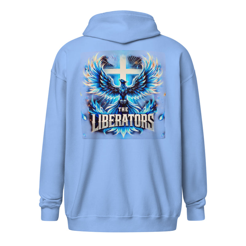 Liberators heavy blend zip hoodie