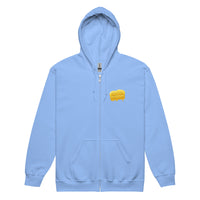 Heavy blend zip hoodie | Logo + Pancakes back