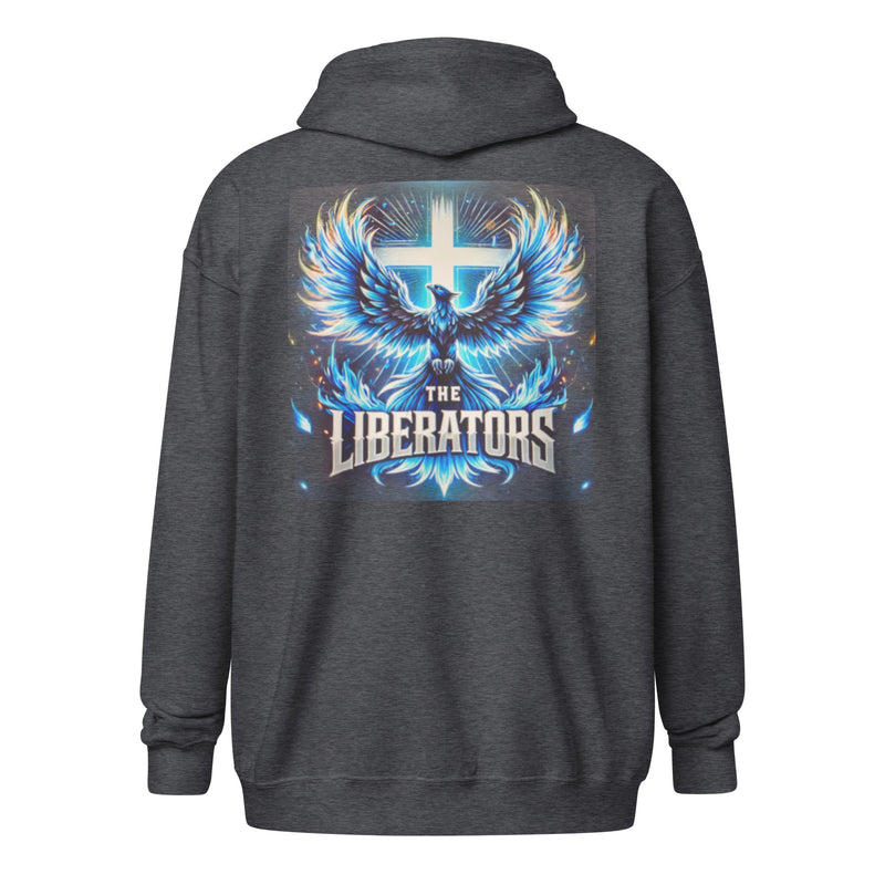 Liberators heavy blend zip hoodie