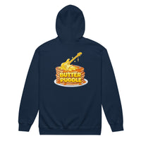 Heavy blend zip hoodie | Logo + Pancakes back