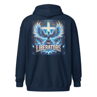 Liberators heavy blend zip hoodie