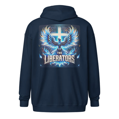 Liberators heavy blend zip hoodie