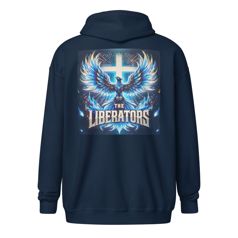 Liberators heavy blend zip hoodie