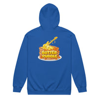 Heavy blend zip hoodie | Logo + Pancakes back