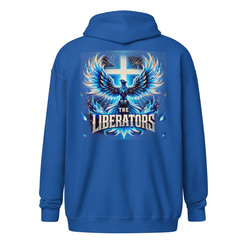 Liberators heavy blend zip hoodie