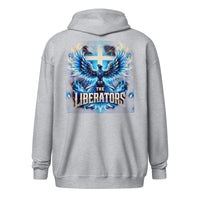 Liberators heavy blend zip hoodie