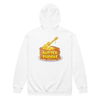 Heavy blend zip hoodie | Logo + Pancakes back
