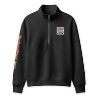 BandPass half-zip pullover