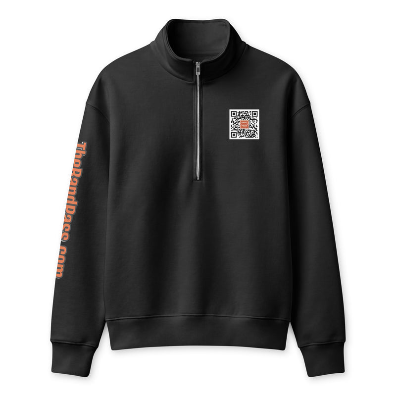 BandPass half-zip pullover