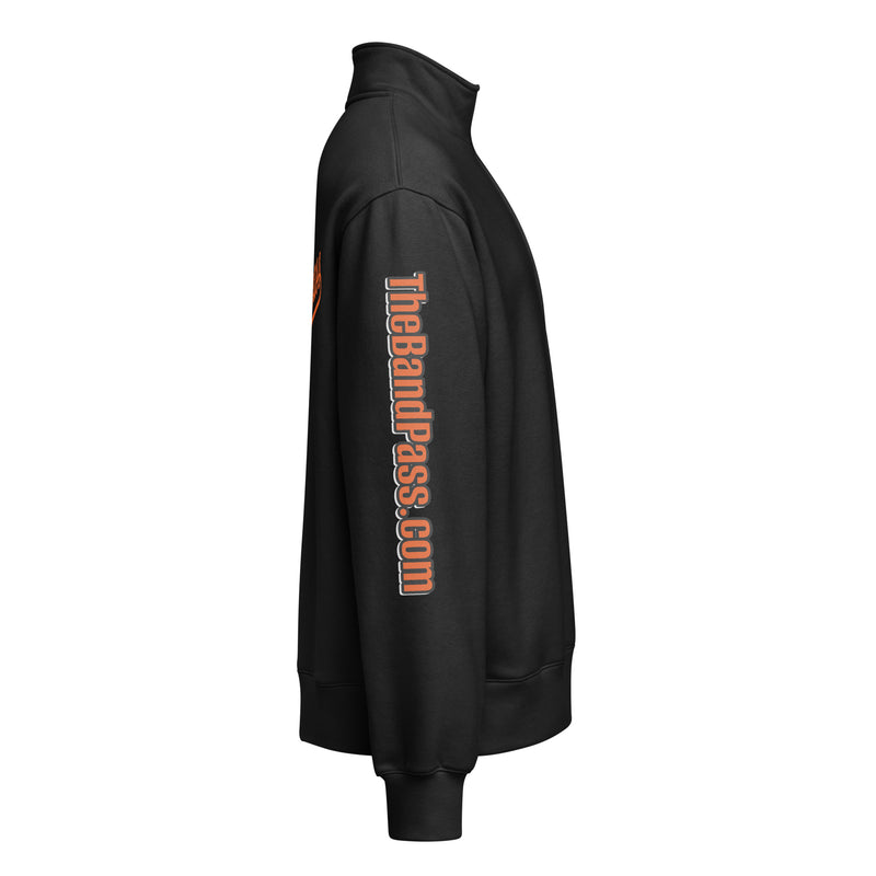 BandPass half-zip pullover