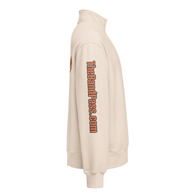 BandPass half-zip pullover