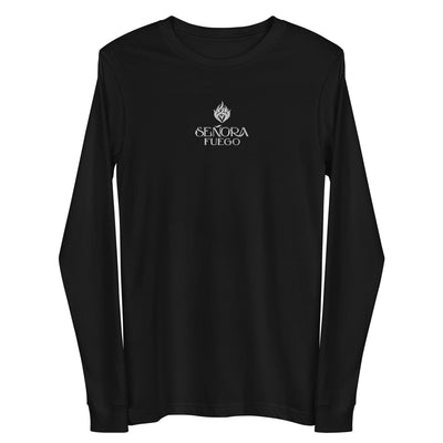 Embroidered Fuego Long Sleeve Tee