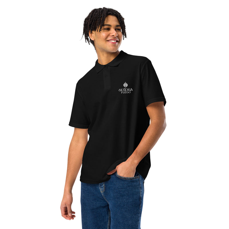 Embroidered Fuego Polo