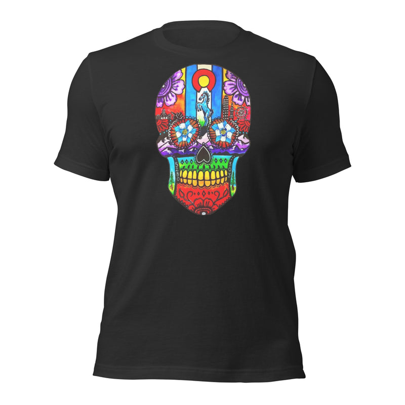 Blucifer Sugar Skulls Tee