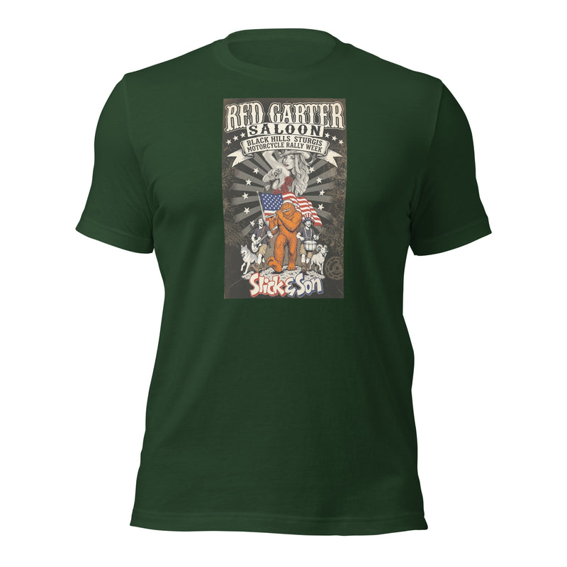 Slick and Son Red Garter 250th Anniversary Tee