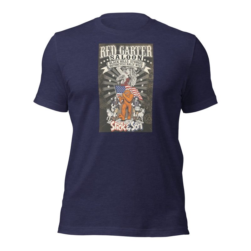 Slick and Son Red Garter 250th Anniversary Tee