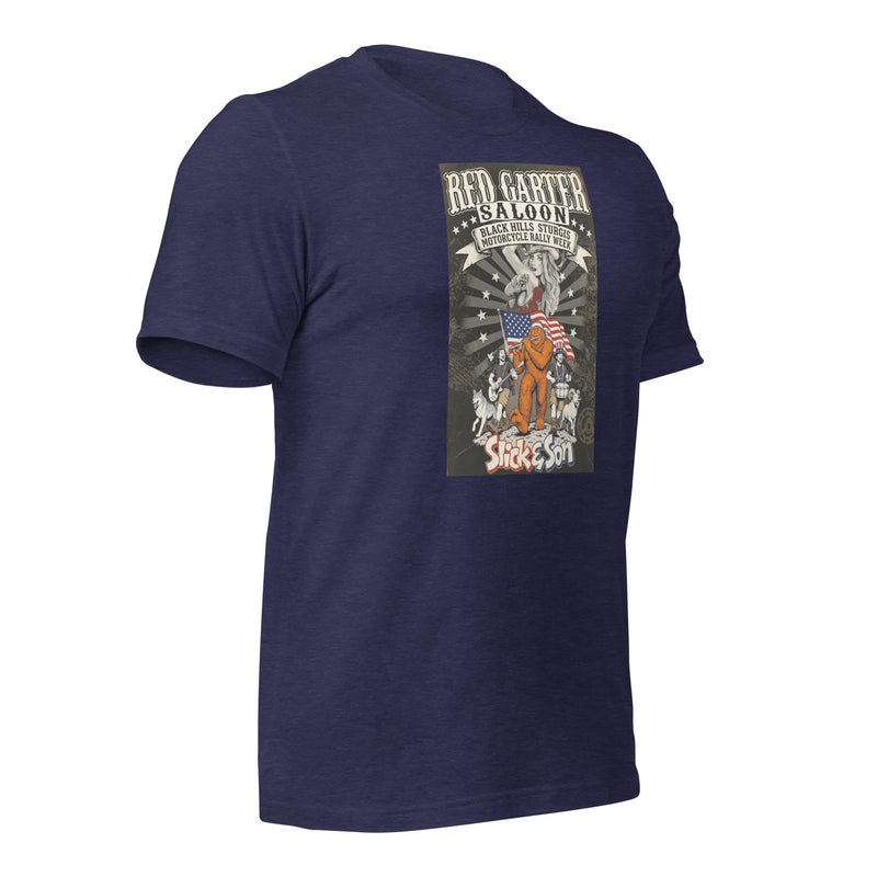 Slick and Son Red Garter 250th Anniversary Tee