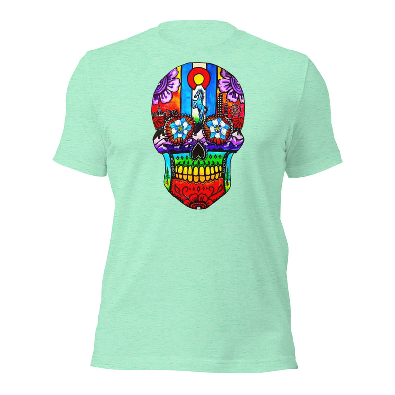 Blucifer Sugar Skulls Tee