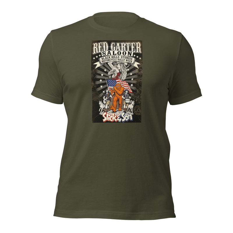 Slick and Son Red Garter 250th Anniversary Tee