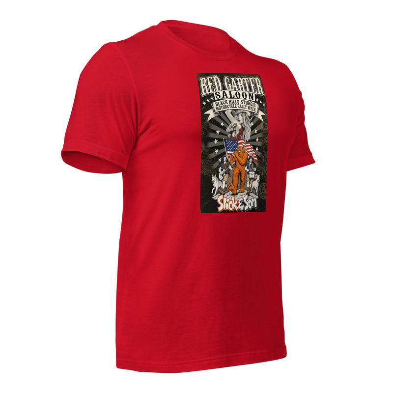 Slick and Son Red Garter 250th Anniversary Tee