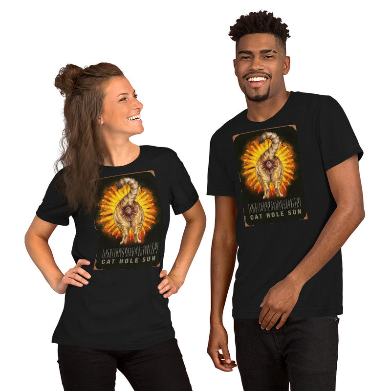 MEOWGARDEN Cat Hole Sun Tee