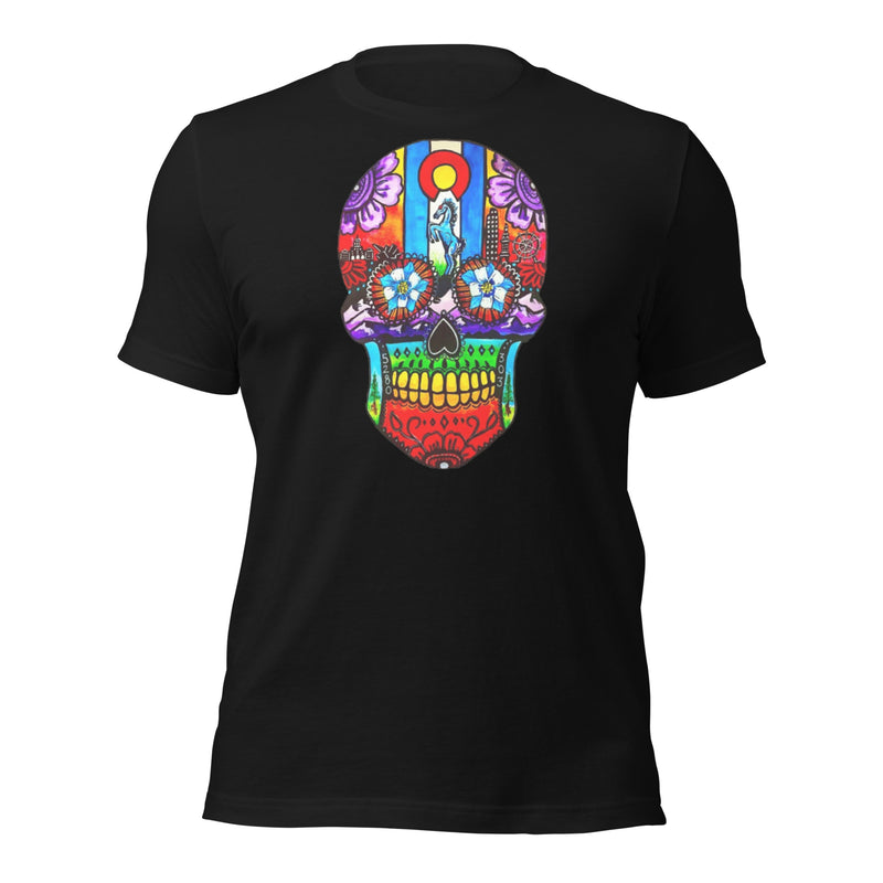 Blucifer Sugar Skulls Tee