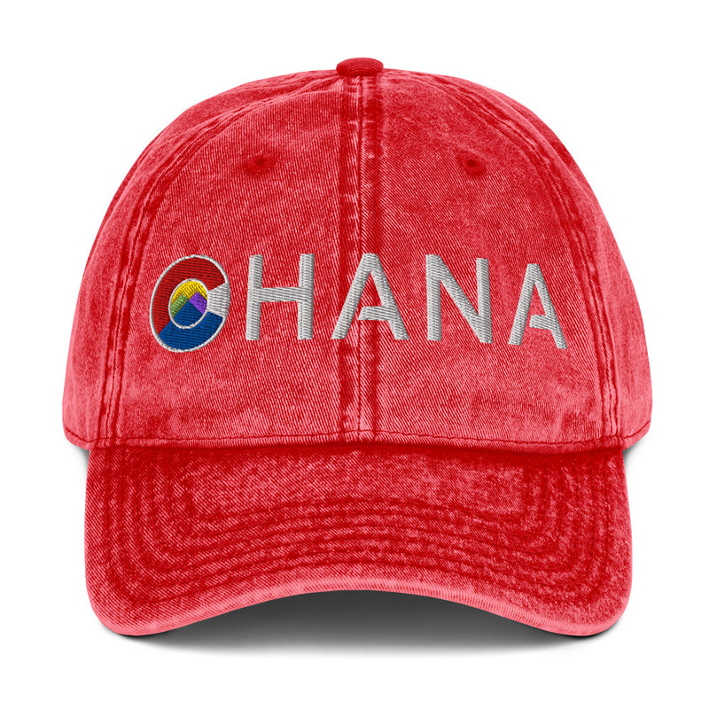 MTN OHANA Vintage Cotton Twill Cap
