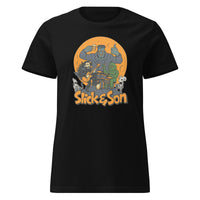Halloween Slick and Son Ladies Tee
