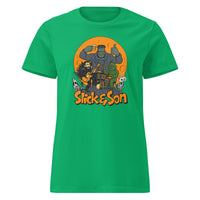 Halloween Slick and Son Ladies Tee