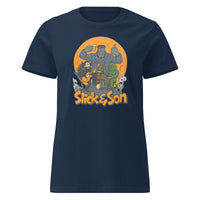 Halloween Slick and Son Ladies Tee