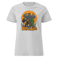 Halloween Slick and Son Ladies Tee