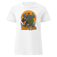 Halloween Slick and Son Ladies Tee