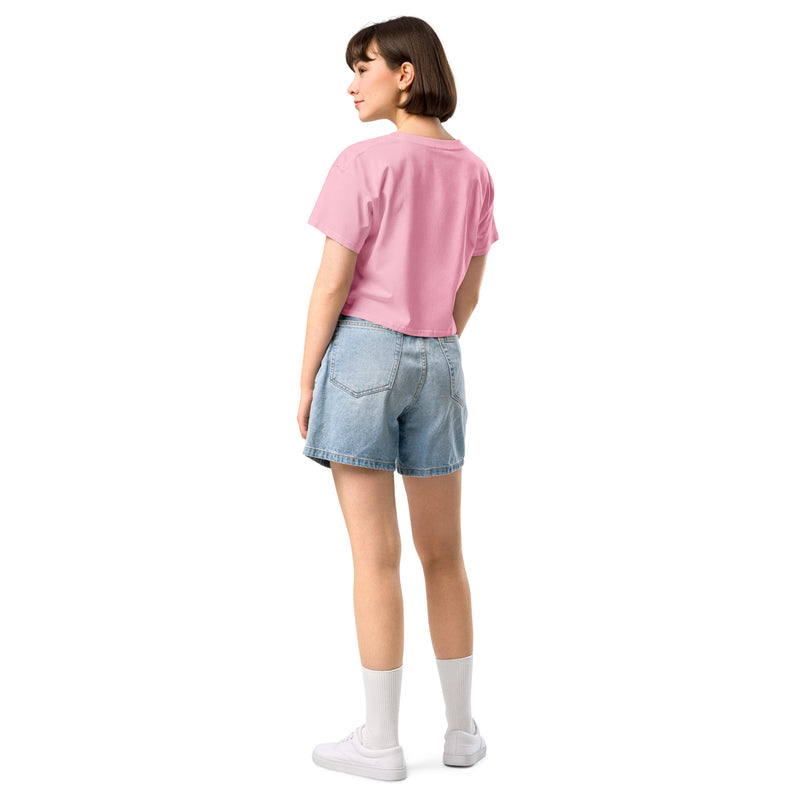Butter Puddle Women’s crop top | Guitar Logo