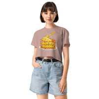 Butter Puddle Women’s crop top | Guitar Logo